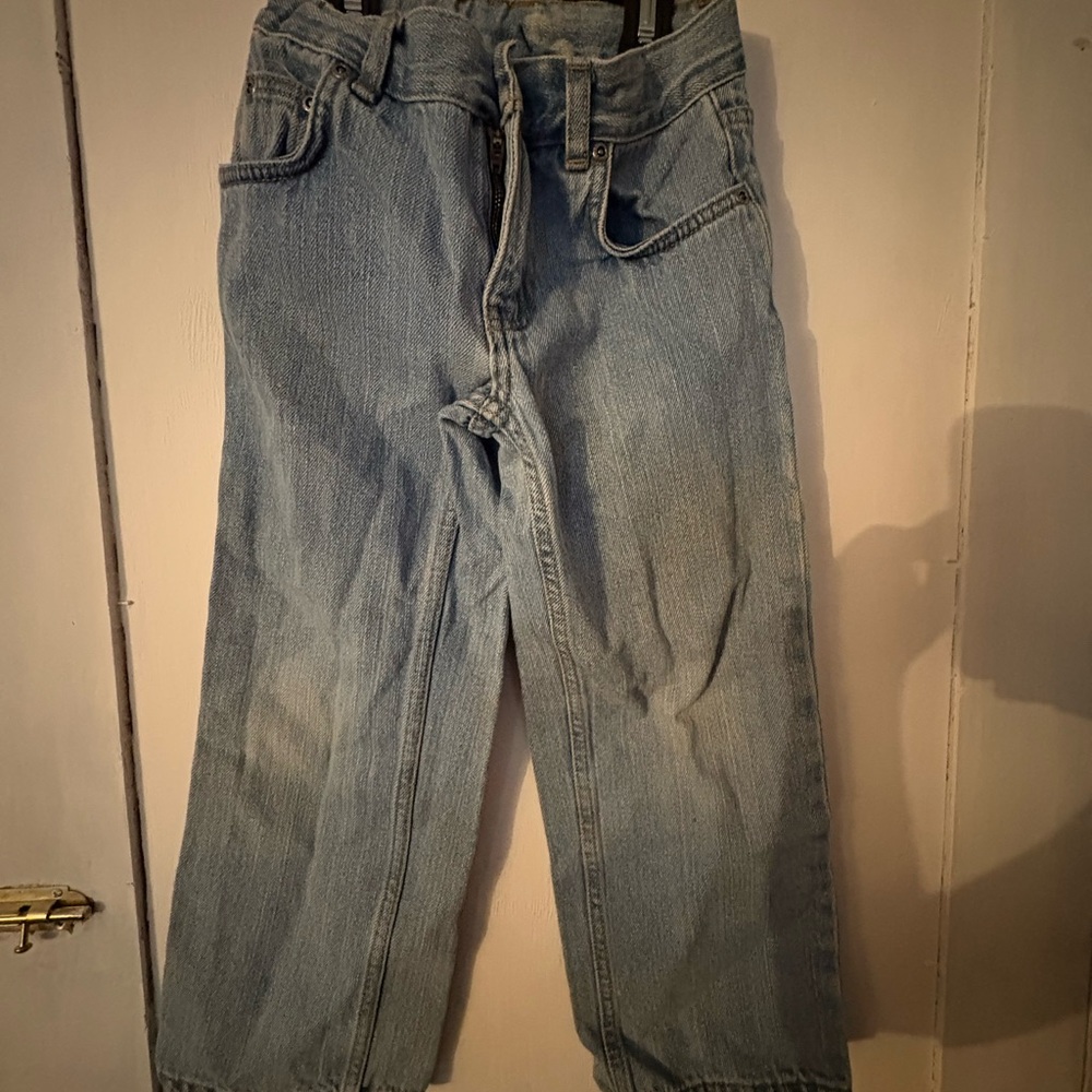 Faded Glory Blue Denim Jeans Straight Cut